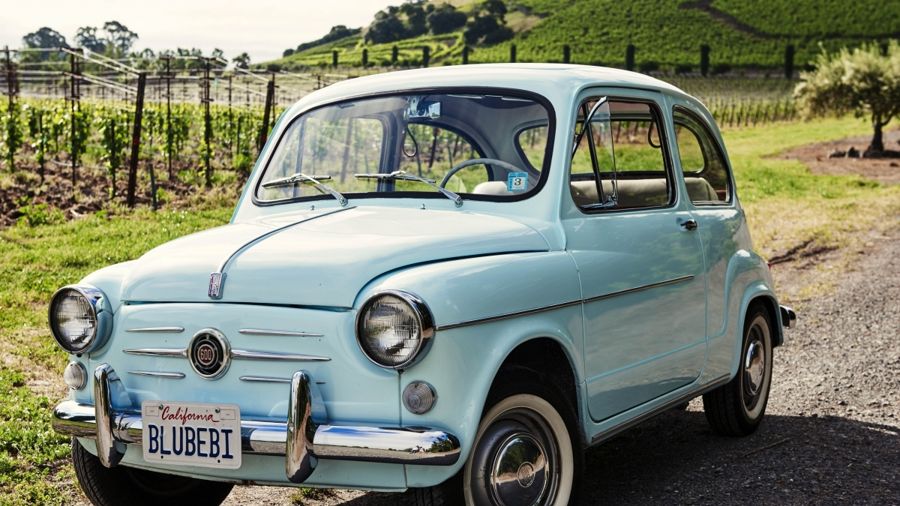 1966 Fiat 600D "Blue Baby", Austin, TX