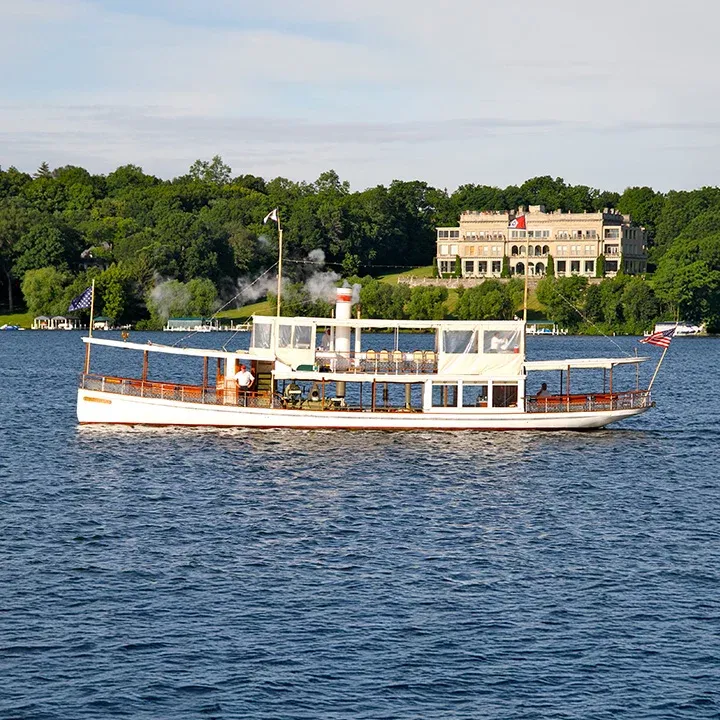 Steam Yacht Louise, Lake Geneva, WI